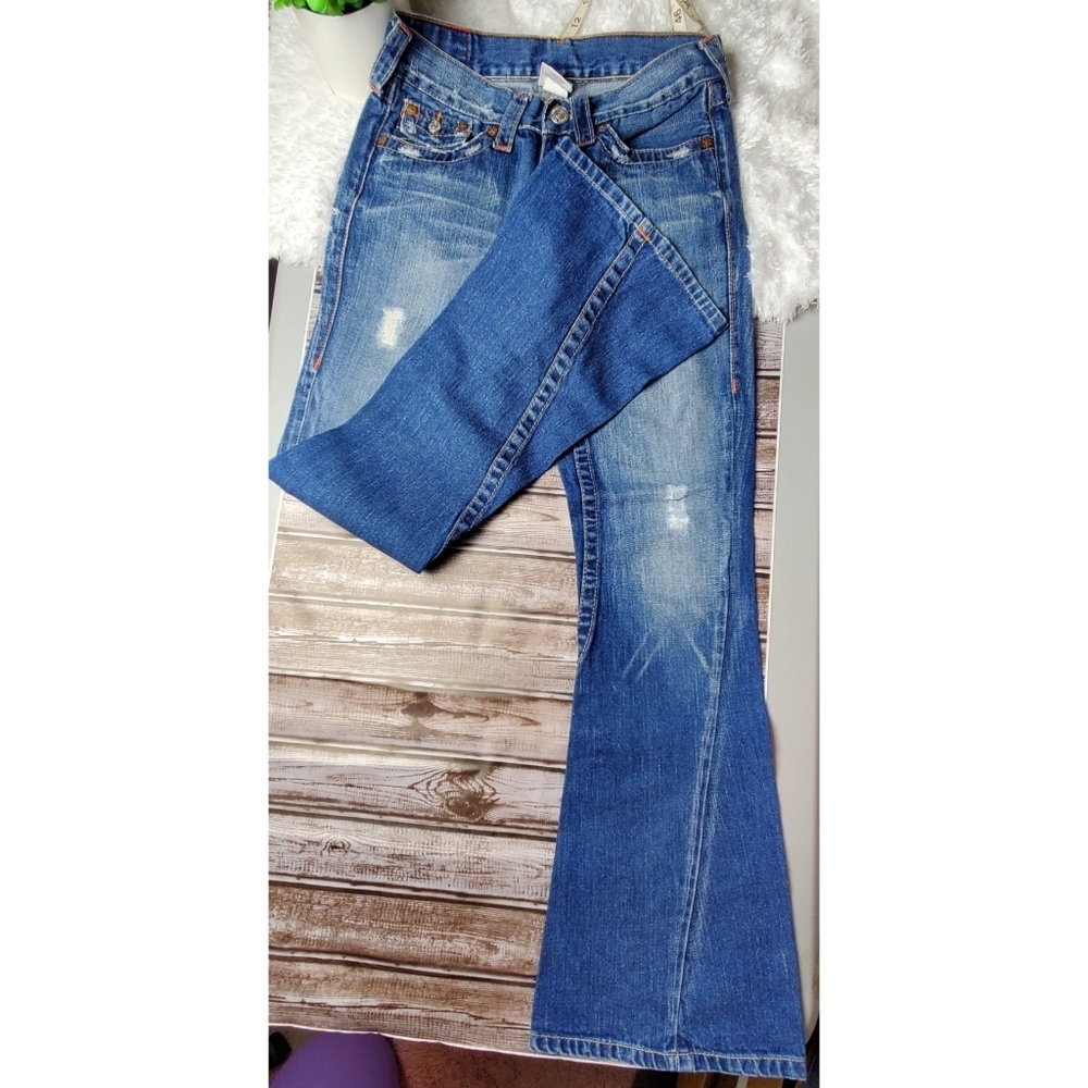 TRUE RELIGION Joey Buddha hitchhiking jeans